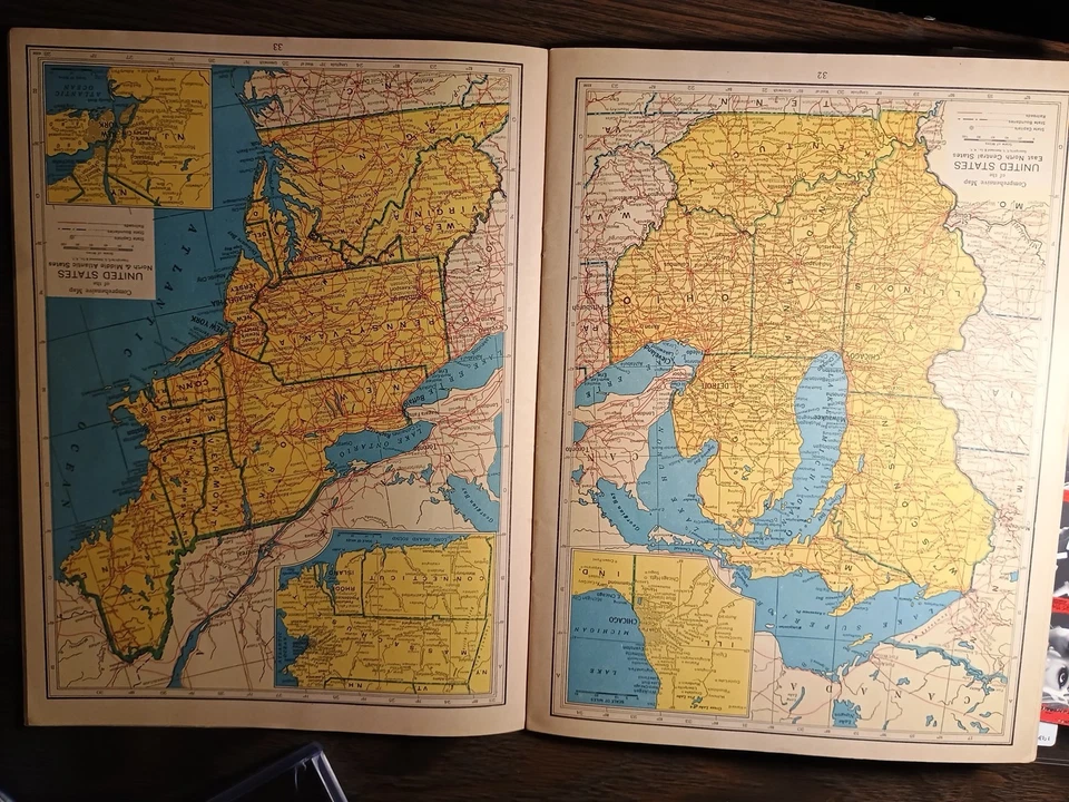 1938 Hammonds Modern Atlas Of The World - Image 3 of 3