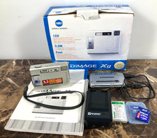 FOR REPAIR Konica Minolta Dimage Xg 3.2MP Charger Battery Manual SD Card Reader