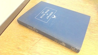 			The Blue Book of Awards, Herbert Brook (Ed.), Marquis-Whos Who, 1		