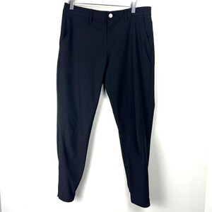 MACADE Golf Pants Black Slim Fit Flat Front Zipper Ankle Womens Size 32S