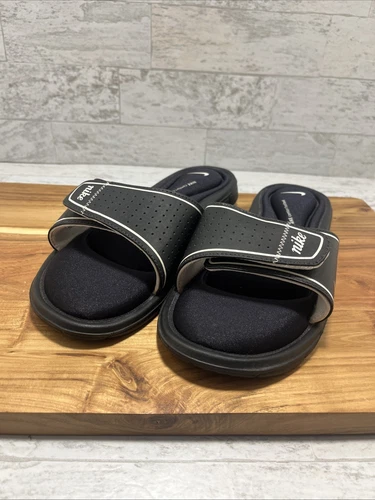 Sandali infradito Nike comodi plantare donna taglia 10 nero bianco usati in ottime condizioni