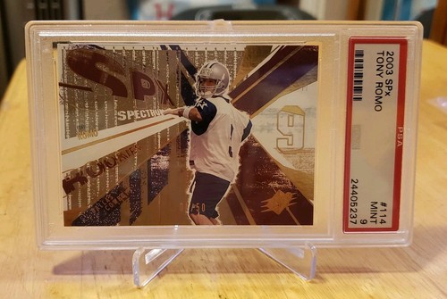 Tony Romo #114 2003 Spx card