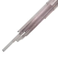 3491 Pale Purple Transparent NOODLES Full Tube Oceanside Glass  Tile 96 COE
