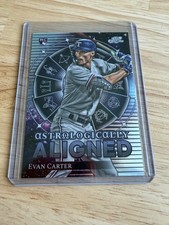 2024 Topps Chrome Cosmic - Astrologically Aligned Evan Carter #AA-18 (RC)