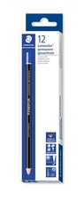 Staedtler 108 20-3 Lumocolor Permanent Glasochrom Dry Marker Pencil - Blue Pack
