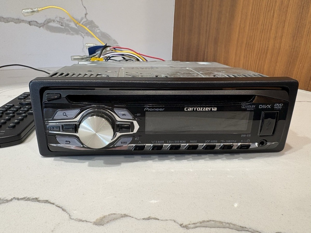 【美品】DVH-570 carrozzeria Pioneer Carrozzeria DVH-570 CD DVD USB Car Stereo Head Unit