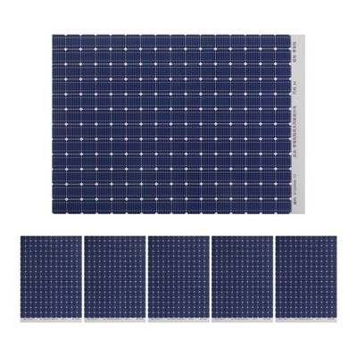  6 DIY-Solarpanel-Modellaufkleber   Simulierte Solarzellenmodule für