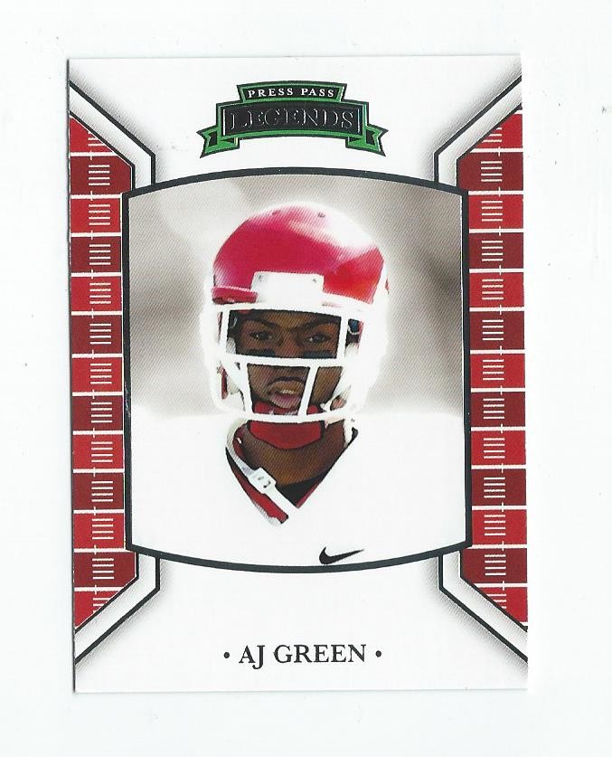 AJ Green Press Pass Legends #26 Base