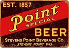 Vintage Point Beer Retro Tin Metal Signs Home Décor Wall Art 8x12