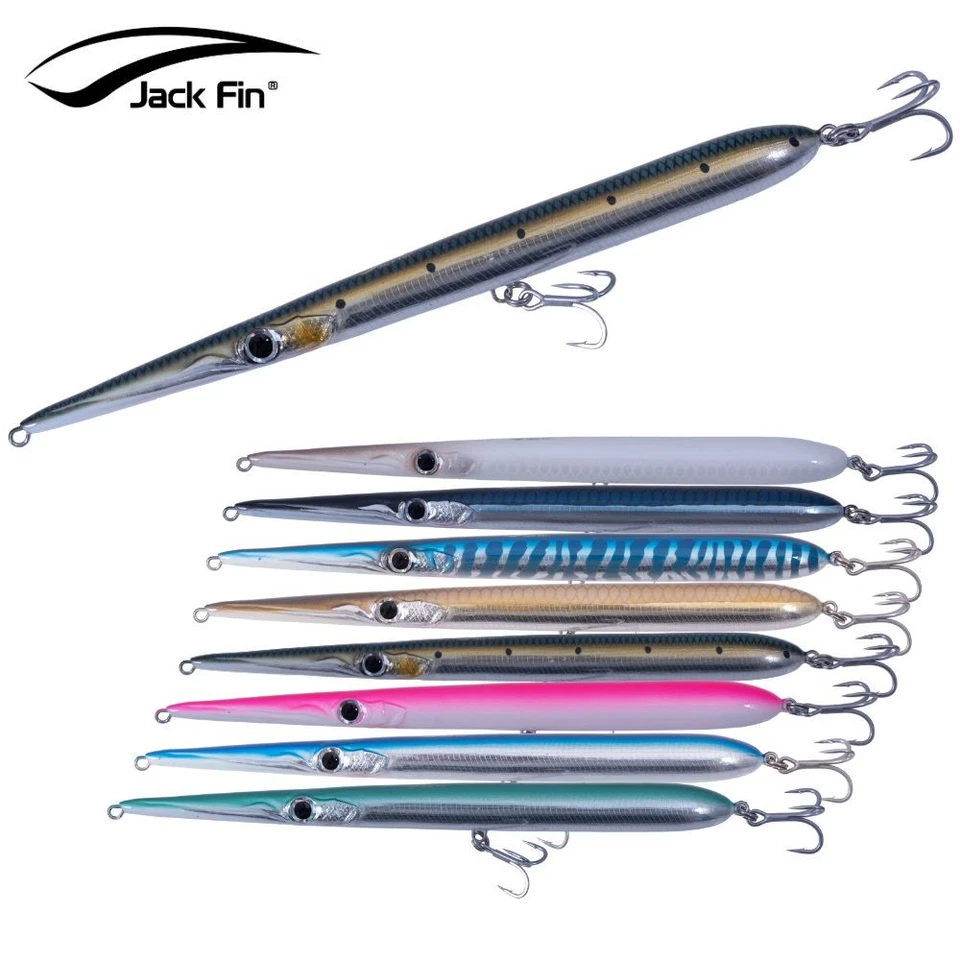JACK FIN Saltwater Handmade Topwater Pencil Lure STYLO 225