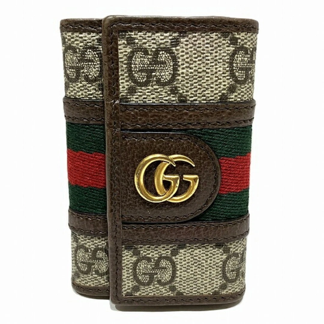 Gucci GG Supreme Offdia Webline 603732 Marque Accessoires Étui à Clé Unisexe [Occasion]
