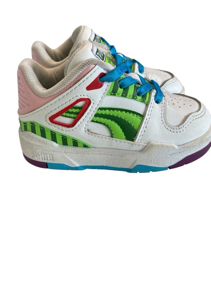 Zapatos Puma Cocomelon para niños pequeños talla 7 Foto 2 de 4