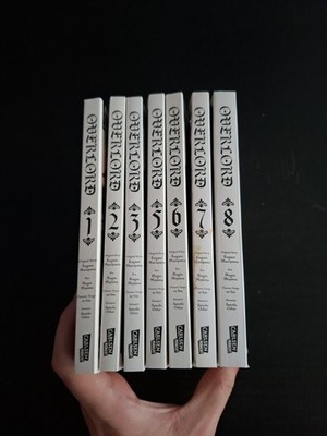 Overlord Manga Band 1-3+5-8 Deutsch