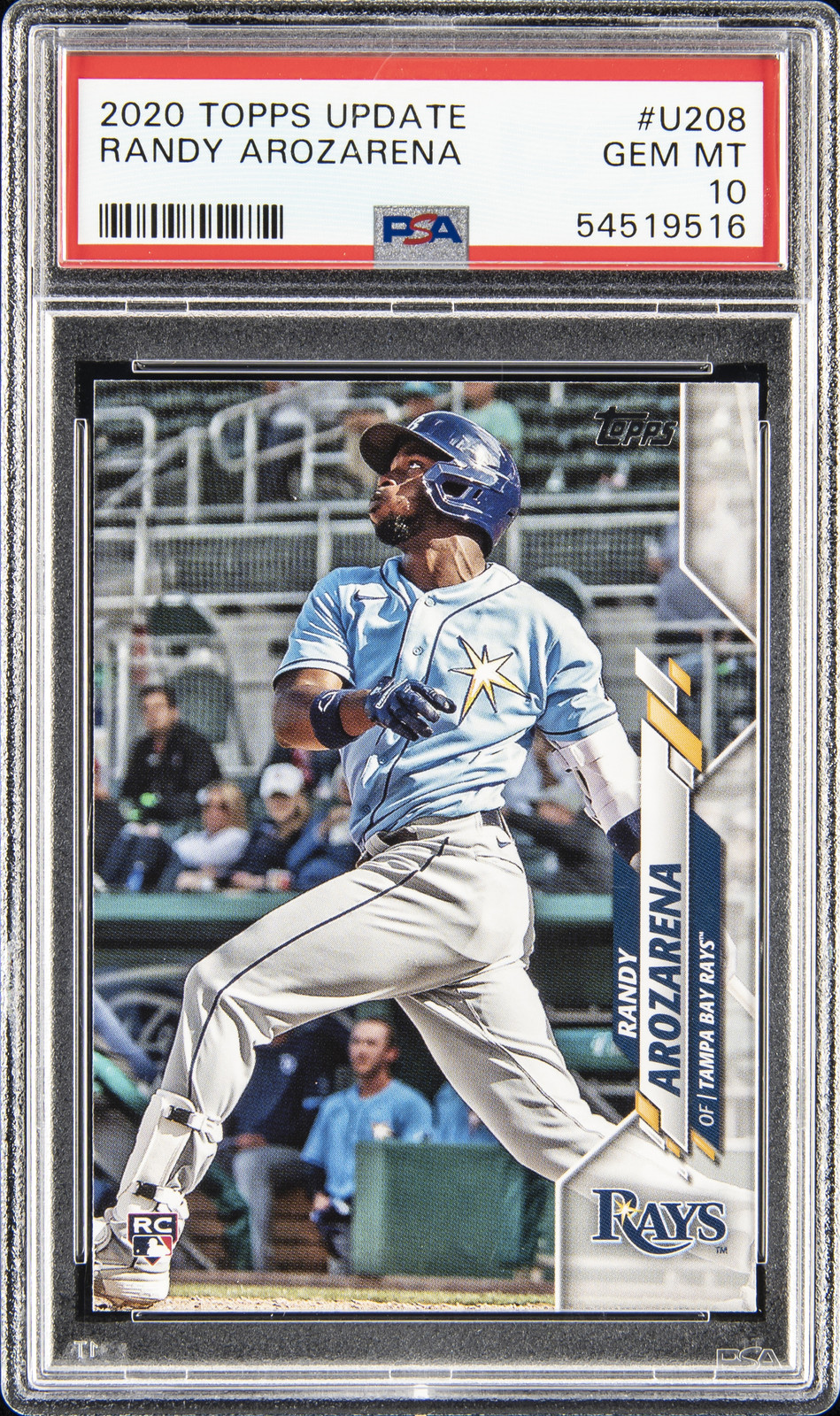 【激レア】RANDY AROZARENA オートサインRCカード 2020 TOPPS UPDATE #U208 RANDY AROZARENA ROOKIE RC PSA 10 | eBay