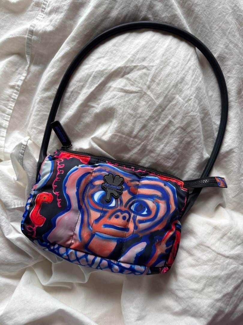 heaven by marc jacobs バッグ Heaven by Marc Jacobs ET Quilted Handbag Shoulder Bag Black Pink