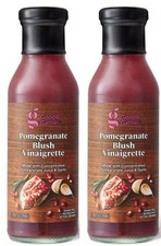 Good & Gather Pomegranate Blush Salad Dressing Dip Marinade, 11.8 oz (2 Bottles)