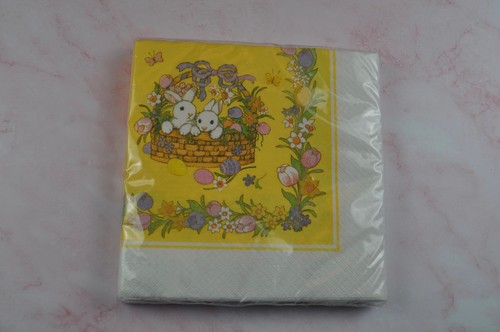 Vintage Carlton Cards Easter Luncheon Napkins New in Package Made in USA