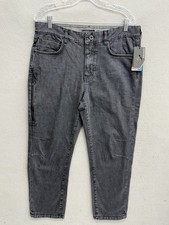 NWT Black Diamond Mission Wool Denim Pants Mens 34x30 Dark Wash Stretch Hiking