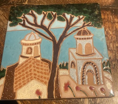 1998 Mosaico ART TILE  Ravello Amalfi Coast  Arts & Crafts Design 