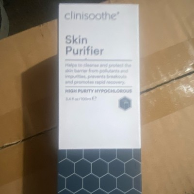 Clinisoothe+ Skin Purifier Hypochlorous 3.4 fl oz for Face, Eyes, Lips, Body