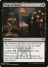x4 Dirge of Dread - Mystery Booster - NM - MTG