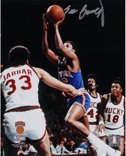Dick Barnett New York Knicks Signed 8