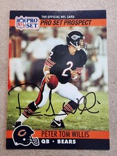 1990 Pro Set AUTO - Peter Tom Willis #2