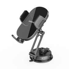 Vacuum Universal Phone Holders for Your Car 360  Rotation Metal Holder Up