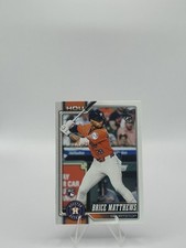 2026 Topps Series 1 Base Rookie Brice Matthews #132 (RC) Houston Astros MLB
