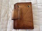 Leather Car Key Case Wallet Snap Closure Vintage/Never Used, Brown — photo 6