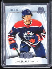 2022-23 Upper Deck The Cup James Hamblin Rookie 039/249 Edmonton Oilers #162