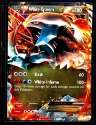 White Kyurem EX 96/135 Plasma Storm Ultra Rare Holo