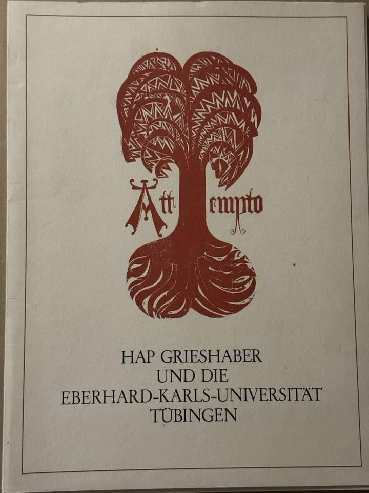 HAP Grieshaber – Kunstmappe „Figurensträuße“ – Attempto Verlag 1981
