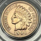 1901 1C RPD FS-301 S-19 BU RED UNCIRCULATED INDIAN CENT!!!!