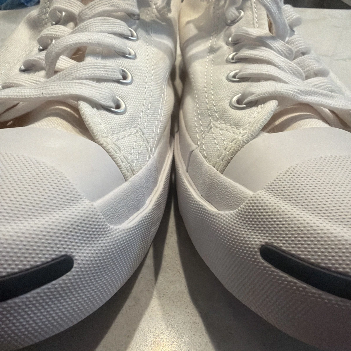Herren Größe 11 - Converse Jack Purcell Top Low Triple White, Converse TOP