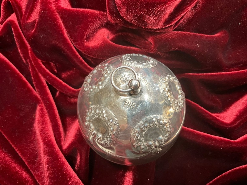 Vintage 1981 Towle Christmas Bell Silver-plate Ornament