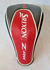 Srixon Zrw 1 Driver Golf Club Headcover Red  Black Replacement Used