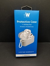 NEW Just Wireless Gray Protective Case for AirPods Pro Wireless Headphones  