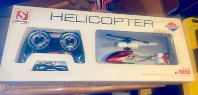 Gyro LED Metal Mini RC Helicopter 3-Channel Infrared R/C DOUBLE