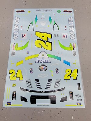 2023 William Byron Darlington Throwback Powerslide Decals 1/24 Scale