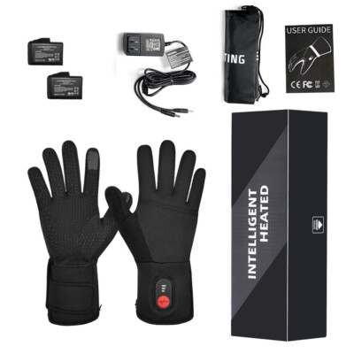 7.4V 2200mah Winter Rechargeability Heated Gloves Three-step temperature control