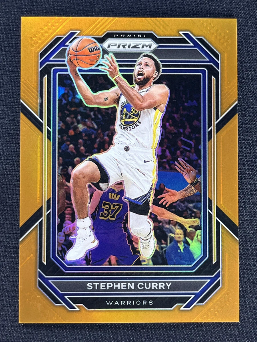 2022-23 Panini Prizm Basketball Stephen Curry #101 Orange Prizm Warriors /49