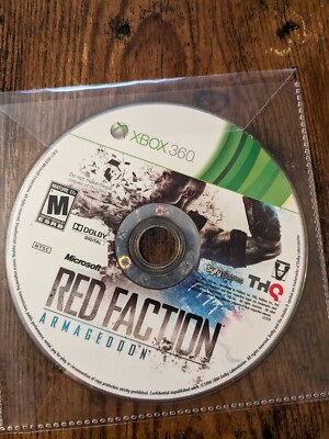 Red Faction: Armageddon (Microsoft Xbox 360) *GAME DISC ONLY - CLEANED & TESTED*