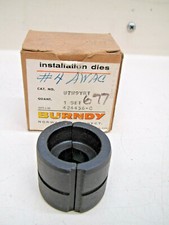 Burndy U7M9YRT Index 677 Crimper / Crimping Die "U" Style Installation Die New 