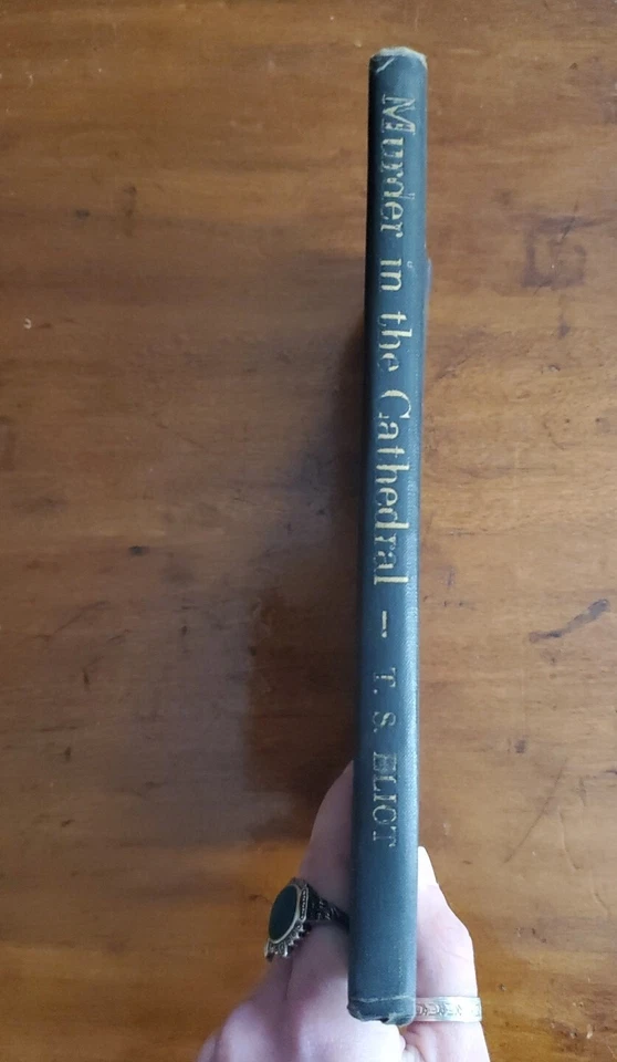 Murder in the Cathedral by T. S. Eliot / 1935 Harcourt, Brace & Co., 1st Edition Foto 2 de 4