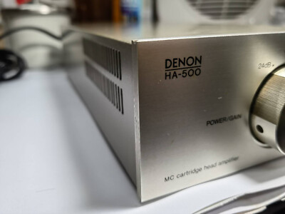 Used Denon HA-500 MC Cartridge Head Amplifier, Made in Japan | eBay