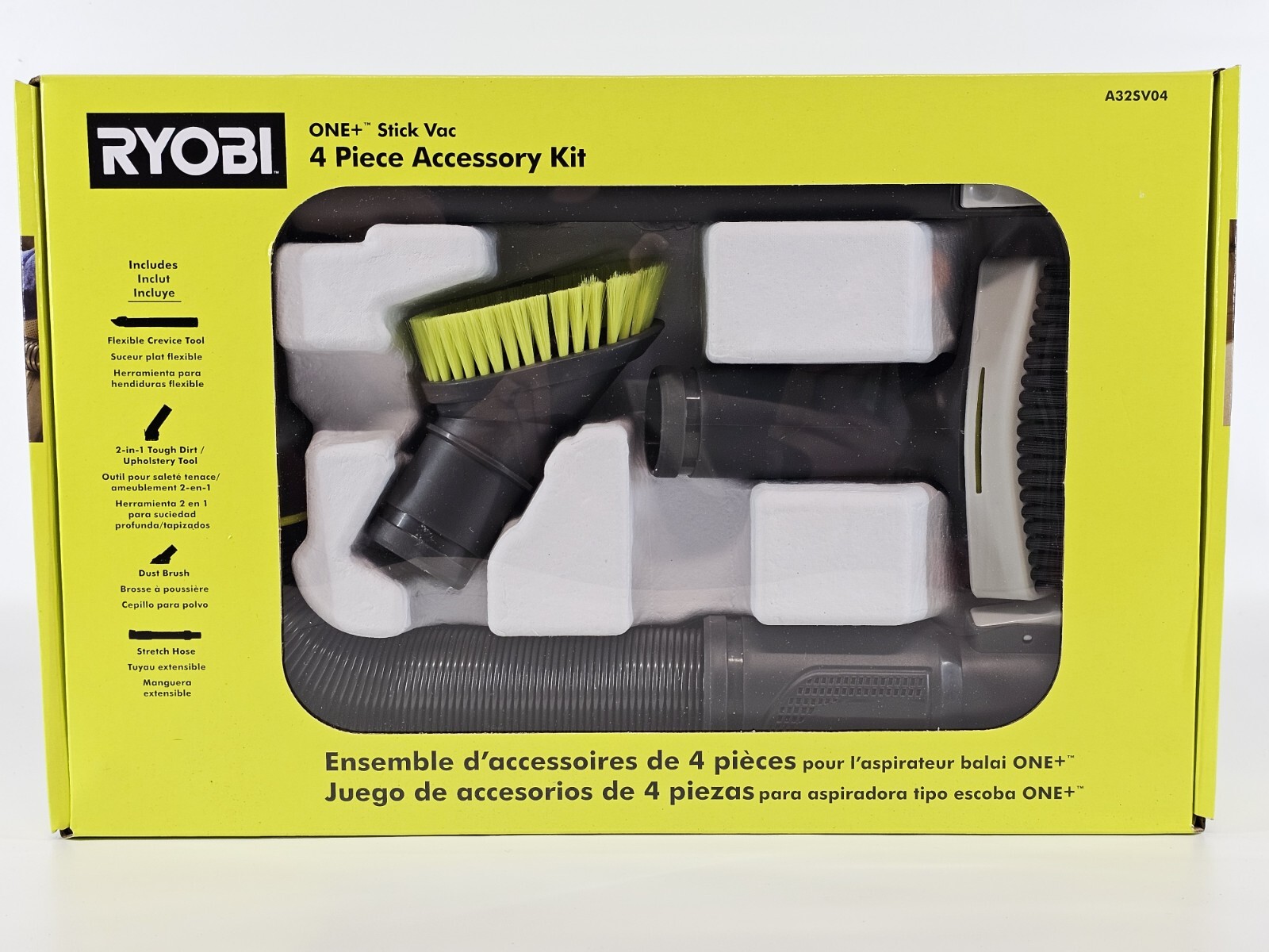 RYOBI Vacuum Cleaner Accessory Kit 4 Piece Attachment Part 18 Volt ONE+
