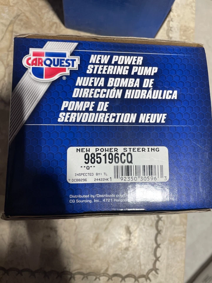 Carquest Premium 985196CQ Power Steering Pump, Smooth Steering Fitment - Image 2 of 2