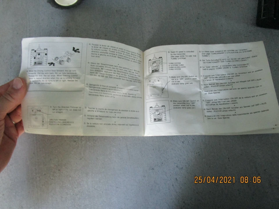 buggy / aero grabber 4WD / TAIYO / Lansay / complet en boite / non testé - Photo 4/4