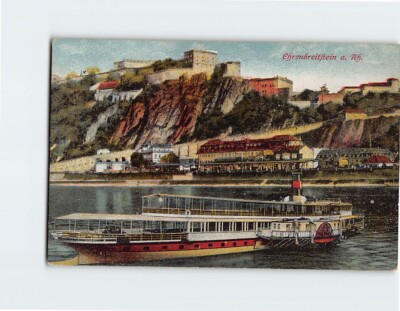 #ad Postcard Ehrenbreitstein Fortress Koblenz Germany $3.46